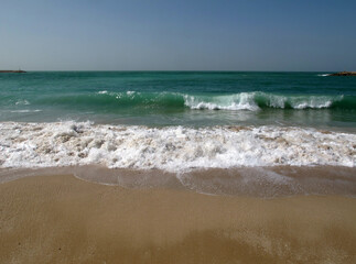 Strand in den Vereinigten Arabischen Emiraten