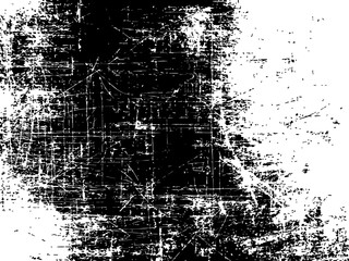 Grunge vector background. Urban old peeled wall.