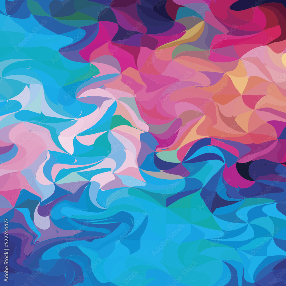Poster abstract colorful pattern background.
