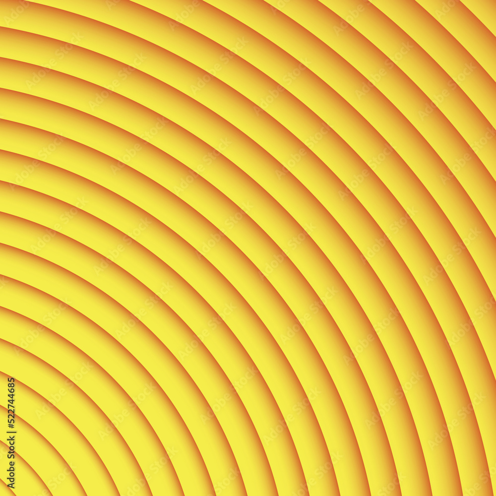 Poster the abstract colorful gradient yellow color circle background.