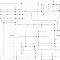 line and dot pattern background.