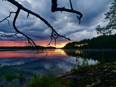 Creepy sunset