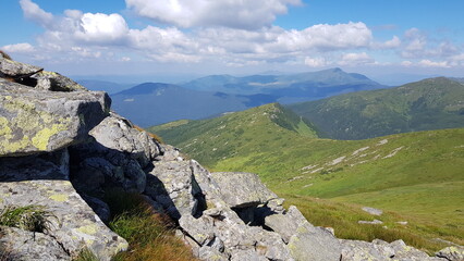 landscape with sky and clouds