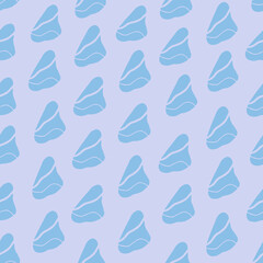 Contemporary art with creative shapes, seamless pattern, .elegant forms