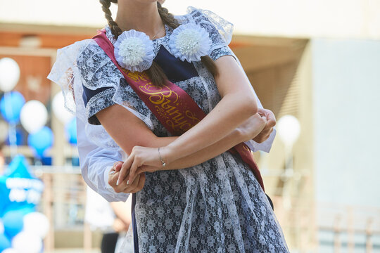 High School Students Dance The School Waltz.