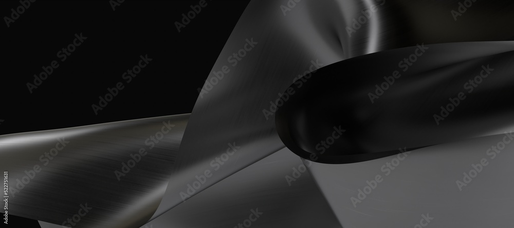 Poster Abstract fluid gradient shape flowing