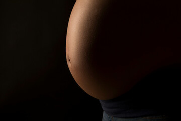 belly of woman