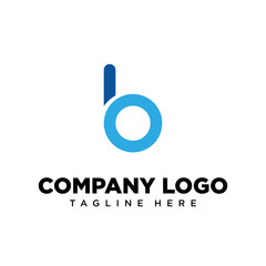 Logo design letter B, suitable for company, community, personal logos, brand logos