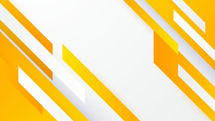 Abstract yellow geometric shapes vector technology background, for design brochure, website, flyer. Geometric red geometric shapes wallpaper for poster, certificate, presentation, landing page