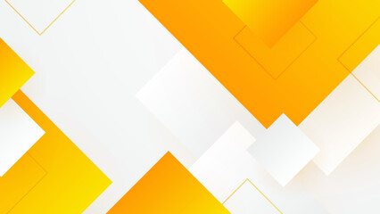 Abstract yellow geometric shapes vector technology background, for design brochure, website, flyer. Geometric red geometric shapes wallpaper for poster, certificate, presentation, landing page