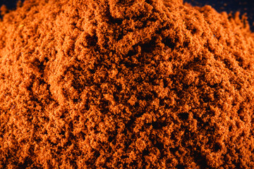 red pigment texture, vermilion, red powder background