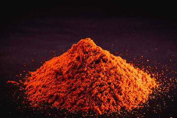 red pigment used as a dye in the textile industry, dyes and synthetic fabrics, copyspace