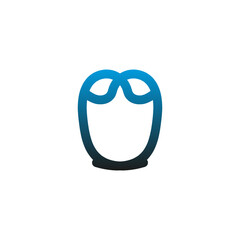 company logo with abstract concept