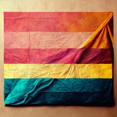 LGBT Pride flag canvas