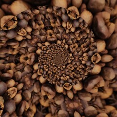Coffee background and abstract coffee 