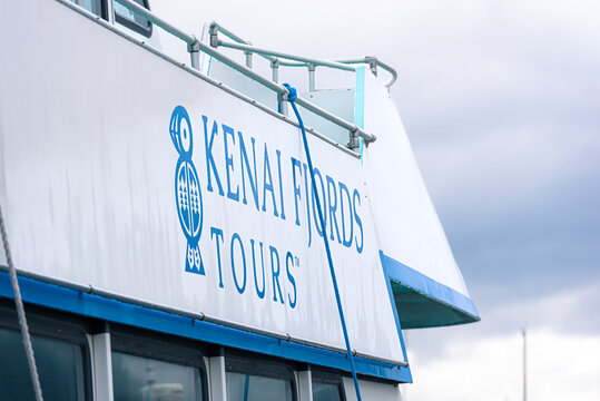 Kenai Fjords Tours cruise ship in Seward, Alaska