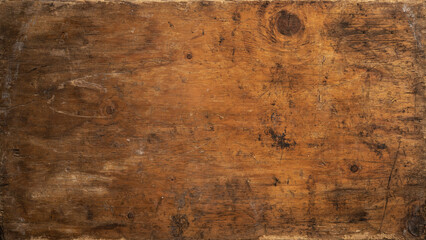 Old grunge rustic brown dark wood table floor or wall texture - Wooden timber background