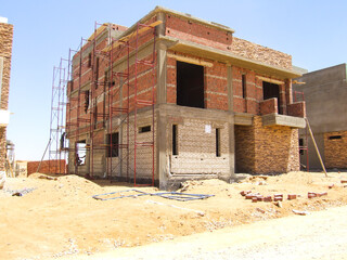 Editorial construction Photo, shot is selective focus with shallow depth of field. Photo taken at...
