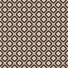 Vintage Cross lines gold vector pattern or background