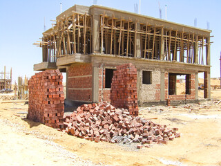 Editorial construction Photo, shot is selective focus with shallow depth of field. Photo taken at...