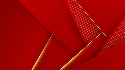 Abstract red and gold background