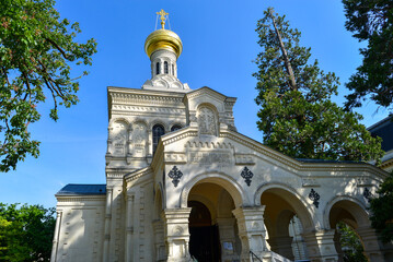 Orthodoxe Kirche in Vevey, Distrikt Riviera-Pays-d’Enhaut im Kanton Waadt (Schweiz)