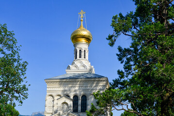 Orthodoxe Kirche in Vevey, Distrikt Riviera-Pays-d’Enhaut im Kanton Waadt (Schweiz)
