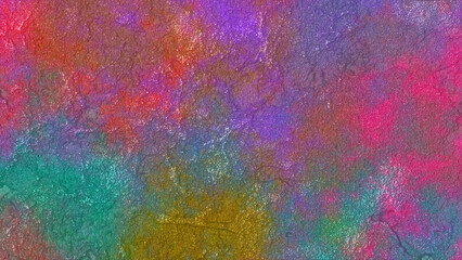Beautiful watercolor painting style background. Abstract grunge digital art painting for background. Multicolor painted wall texture.
