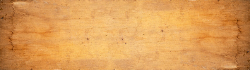 Old grunge rustic brown bright wood table floor or wall texture - Wooden timber background banner panorama