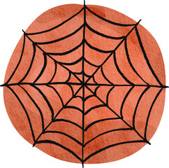 spider web sticker for Halloween