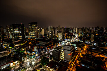 Fototapeta na wymiar São Paulo at night 