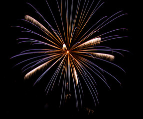 Obraz premium feux d atifices 14 juillet