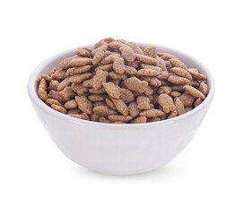 Cat food isolated on white background