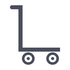 Order icon. Shopping cart with tick, coin, star, percent, plus, heart, load, shield. Money, buy, purchase, goods. Vector line icon .
