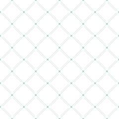 Fototapeta premium Seamless background for your designs. Modern ornament. Geometric abstract light blue and white pattern