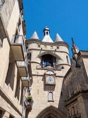 Fototapeta na wymiar La Grosse Cloche or Big Bell Tower Bordeaux