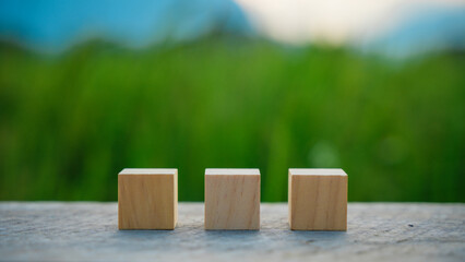 Corporate and community social responsibility give back CSR icon concept on green nature background.