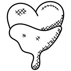Chocolatey Heart