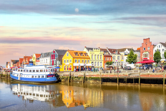 Harbour of Husum, Germany 