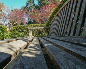 park bench