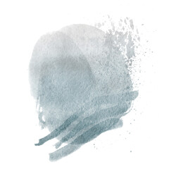 blue watercolor stain brush stroke frame isolated ,blue watercolor png file clipart