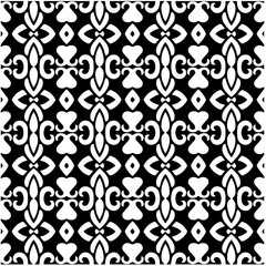 Design seamless monochrome geometric pattern. Abstract background. Vector art.Perfect for site backdrop, wrapping paper, wallpaper, textile and surface design. 