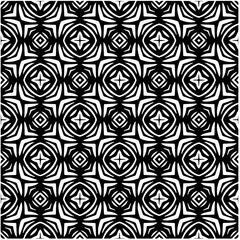 Design seamless monochrome geometric pattern. Abstract background. Vector art.Perfect for site backdrop, wrapping paper, wallpaper, textile and surface design. 