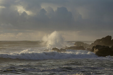 Beautiful rocky seascape