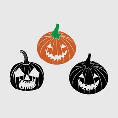 Halloween SVG Cut File, Fall Svg, Autumn Svg, Pumpkin Svg, Halloween Clipart, Helloween Silhouette Svg,