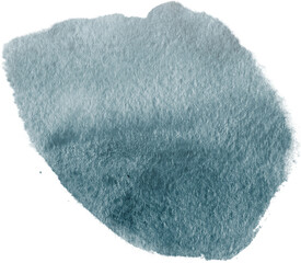 blue watercolor stain brush stroke frame isolated ,blue watercolor png file clipart