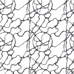 seamless pattern abstract graphics black and white