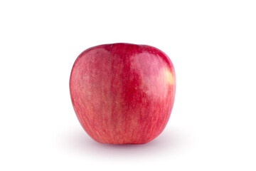red apple isolated on a white background