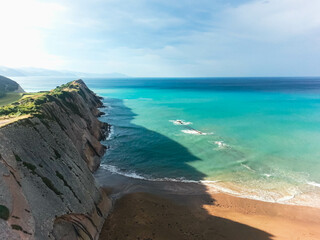 vistas del mar cantábrico