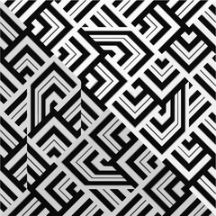 Seamless vector pattern. Background texture in geometric ornamental style.Repeat background.Color mandala.